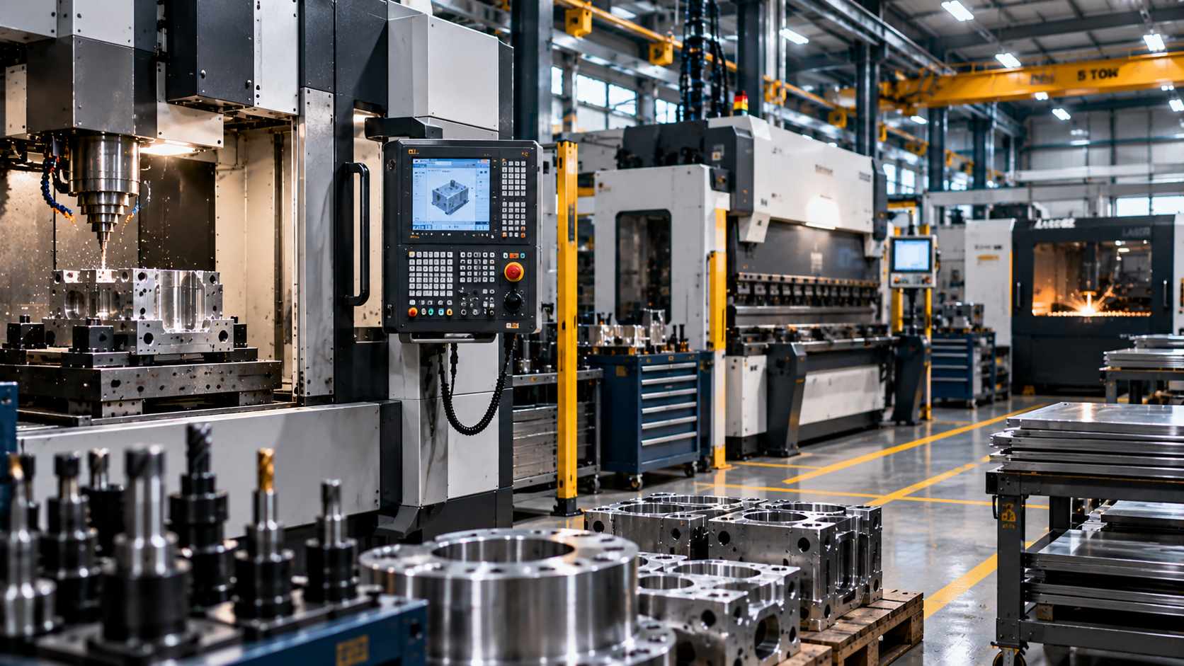 Maquinaria y automatización industrial