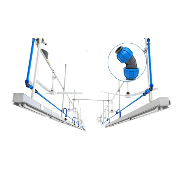 Conector codo 45º